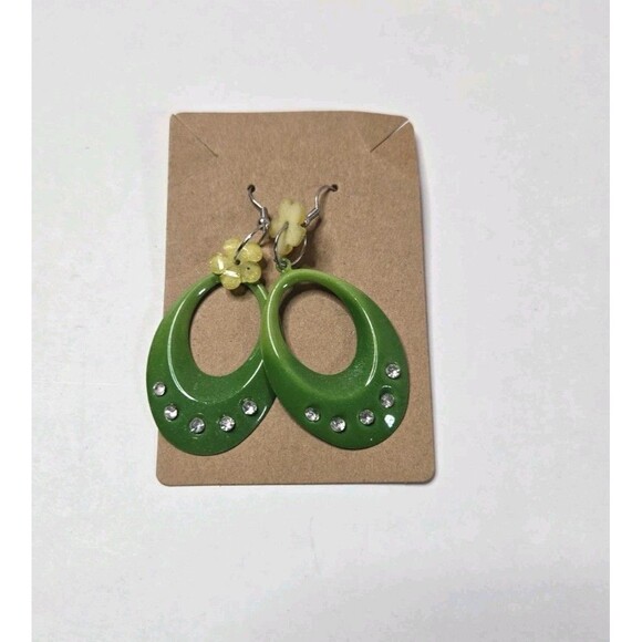 Jewelry Lot Green Garden Forest Fairy Theme Clean Curated Bundle Free Gift - Picture 9 of 16